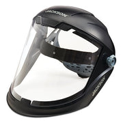 MAXVIEW Series Premium Face Shields with Headgear, AF/Clear, 9 in H x 13-1/4 in L