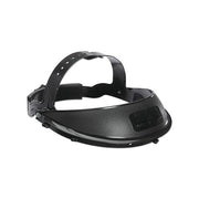 Jackson Safety HDG10 face shield headgear, Model K black ratchet headgear with brow guard, faceshield headgear