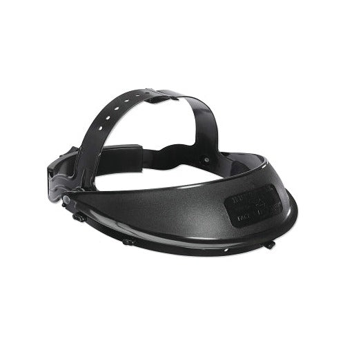 Jackson Safety HDG10 face shield headgear, Model K black ratchet headgear with brow guard, faceshield headgear