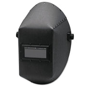 WH20 411P Fiber Shell Welding Helmet, SH10, Black, 411P, Fixed Front, 2 in x 4-1/4 in