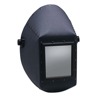 WH20 451P Fiber Shell Welding Helmet, SH10, Black, 451P, Fixed Front, 4-1/2 x 5-1/4