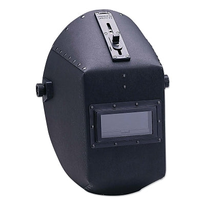 WH20 490P Fiber Shell Welding Helmet, SH10, Black, 490P, Quick Slide Front, 2 in x 4-1/4 in