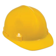 SC-6 Hard Hat, 4-point Ratchet, Front Brim, Yellow