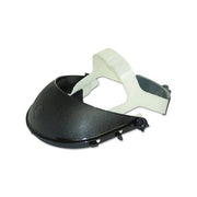 Jackson Safety 170SB headgear with HDG20 faceshield, black and white ratchet headgear assembly, welding faceshield headgear