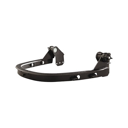 Jackson Safety 437 Cap Shield blade mounted cap adapter in black, hard hat face shield accessory