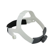 Jackson Safety welding helmet headgear, white ratchet replacement headband for H Series helmets, welding helmet headgear