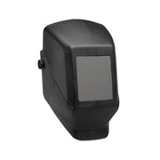 Jackson Safety WH10 HSL 100 passive welding helmet in black with fixed front lens, shade 10, welding helmet