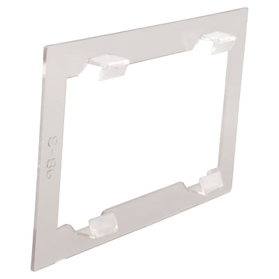 Welding Helmet Large Window Mag Lens Holder, 4-1/2 in x 5-1/2 in, Polycarbonate