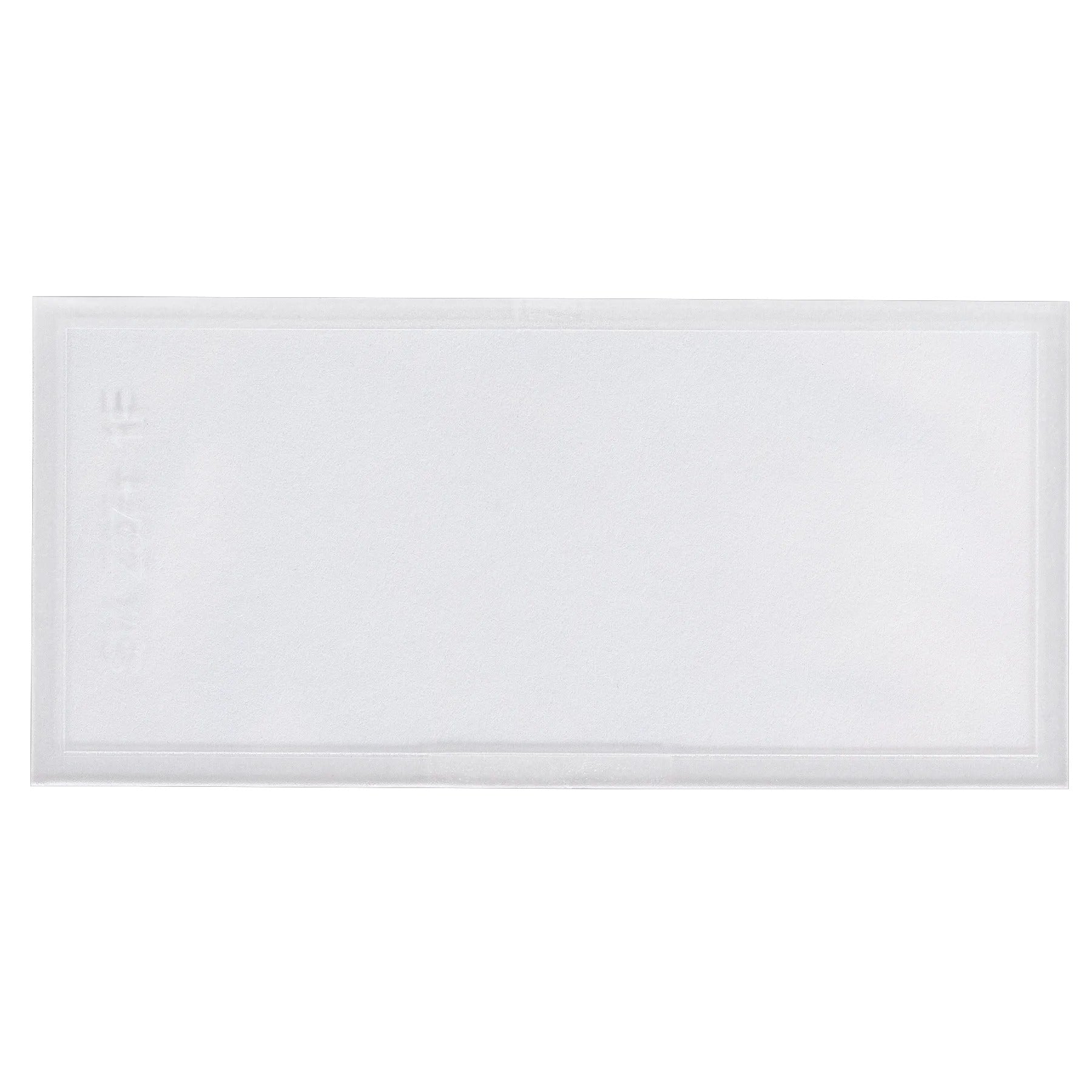 Replacement Welding Helmet Safety Plate, 2 in x 4-1/4 in, Polycarbonate