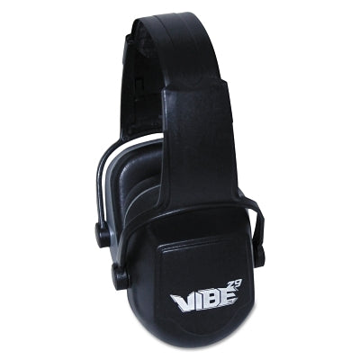 H70 VIBE* Earmuff, 29 dB NRR, Black, Over-the-Head