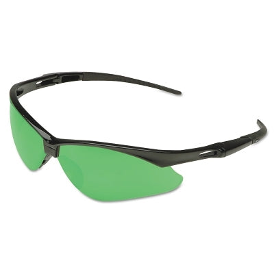 V30 Nemesis Safety Glasses, IRUV Shade 5, Polycarbonate Lens, Uncoated, Black Frame/Temples, Nylon