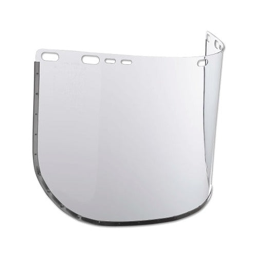 Jackson Safety F30 acetate faceshield 8156, clear uncoated bound panel, 15.5 in L x 8 in H faceshield