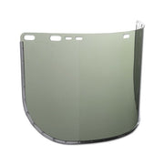 Jackson Safety F30 acetate faceshield, medium green uncoated bound, 15.5 in L x 8 in H, tinted faceshield