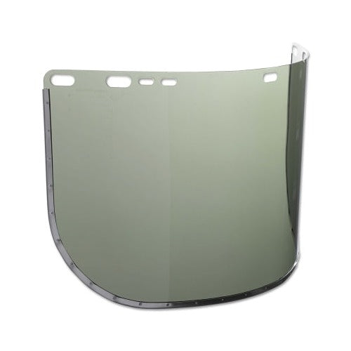 Jackson Safety F30 acetate faceshield, medium green uncoated bound, 15.5 in L x 8 in H, tinted faceshield