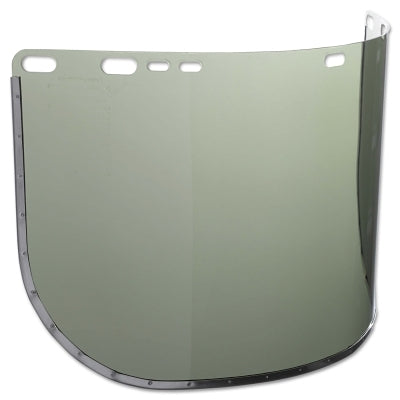 F30 Acetate Faceshield, 8154M, Uncoated, Medium Green, Bound, 15.5 in L x 8 in H