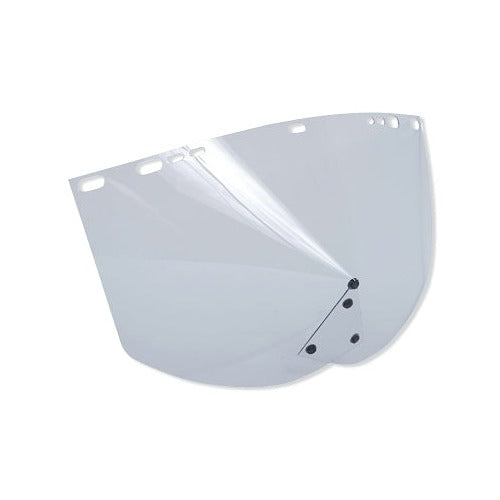 Jackson Safety F30 acetate faceshield 9154 CHIN style, clear uncoated unbound, 15.5 in L x 9 in H faceshield