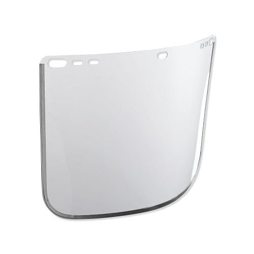 Jackson Safety F30 acetate face shield 8040, clear unbound panel, 12 in x 8 in faceshield