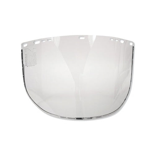 Jackson Safety F30 acetate faceshield, clear uncoated 34-40 acetate, 15-1/2 in x 9 in, faceshield
