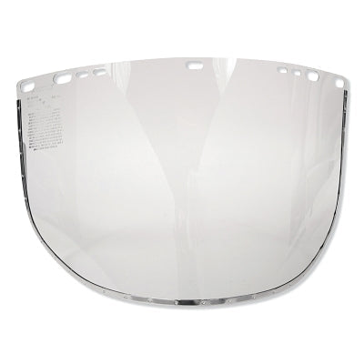 F30 Acetate Face Shield, 34-40 Acetate, Clear, 15-1/2 in x 9 in