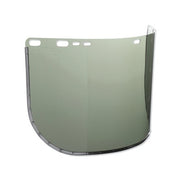 Jackson Safety F30 acetate faceshield 3441, light green bound panel, 15.5 in L x 9 in H faceshield