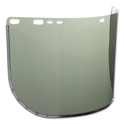 F30 Acetate Faceshield, 3441, Uncoated, Light Green, Bound, 15.5 in L x 9 in H