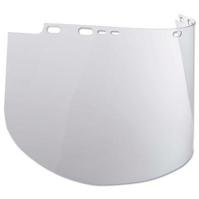 F30 Acetate Faceshield, 1940-U, Uncoated, Clear, Unbound, 19.5 in L x 9 in H