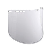 Jackson Safety F40 propionate faceshield 915-60, clear uncoated unbound, 15.5 in L x 9 in faceshield