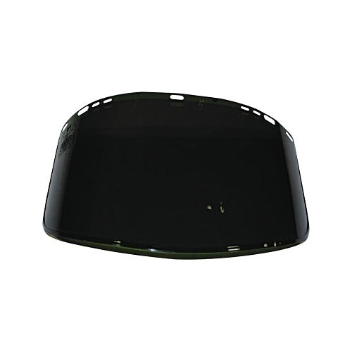 Jackson Safety F40 propionate faceshield, 915-63 dark green uncoated unbound, 15.5 in L x 9 in, tinted faceshield