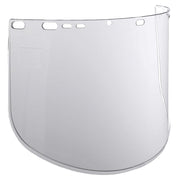 F40 Propionate Faceshield, 915-60, Uncoated, Clear, Unbound, 15.5 in L x 9 in, Bulk