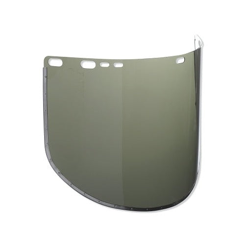 Jackson Safety F30 acetate face shield 34-42, dark green tinted panel, 15.5 in x 9 in faceshield