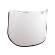 Jackson Safety F20 polycarbonate faceshield, 8145 clear uncoated bound, 15.5 in L x 8 in H, faceshield