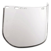 F20 Polycarbonate Faceshield, 8145, Uncoated, Clear, Bound, 15.5 in L x 8 in H