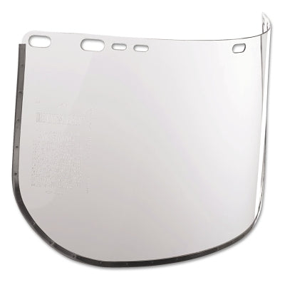 F20 Polycarbonate Faceshield, 8145, Uncoated, Clear, Bound, 15.5 in L x 8 in H