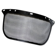 F60 Wire Face Shields, Mesh Steel, 15-1/2 in L x 6-1/2 in H x 0.020 in T,