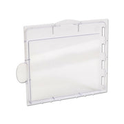 Jackson Safety TrueSight internal safety lens and cartridge, clear polycarbonate, 5-1/4 x 4-1/2 in welding lens