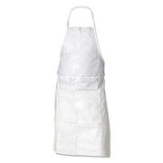 KleenGuard A20 Breathable Particle Protection Apron, 28 in X 40 in, White