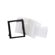 Jackson Safety Insight safety plate kit, 5 in x 5 in x 1/2 in clear polycarbonate covers, welding helmet plate kit