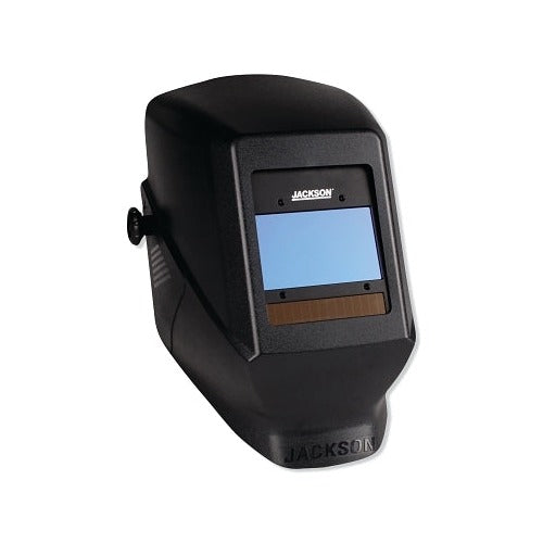 Jackson Safety Insight digital variable ADF welding helmet, black shell with 9 to 13 shade ratchet headgear, welding helmet