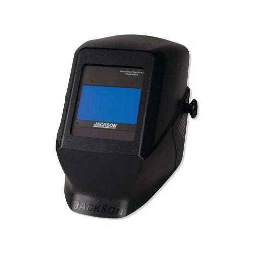 Jackson Safety NexGen digital variable ADF welding helmet SH10, black shell, 3.8 in x 2.35 in window, welding helmet