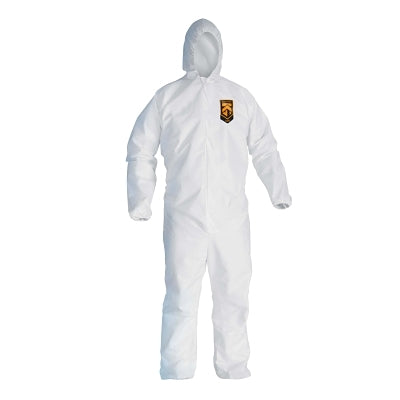 KleenGuard A20 Breathable Particle Protection Coverall, White, 2X-Large, ZF, EBWAH
