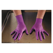 Purple Nitrile-Xtra Disposable Gloves, 6 mil Palm, Large, Purple