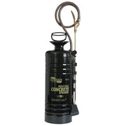 3.5 gal Industrial Concrete Funnel Top Sprayer, Black, 24 in Wand, 48 in Hose