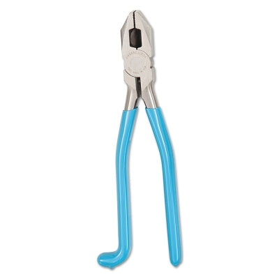 Linemens Pliers, 8.75 in OAL, 0.66 in Cutting Length, Plastic-Dipped Handles