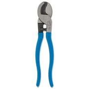 Cable Cutter, 9.5 in OAL, Shear Cut, 2/0 Soft Copper, 4/0 Aluminum