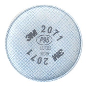2000 Series Particulate Filter, P95, Solids/Liquids/Oil Based Part/Metal Fumes, White