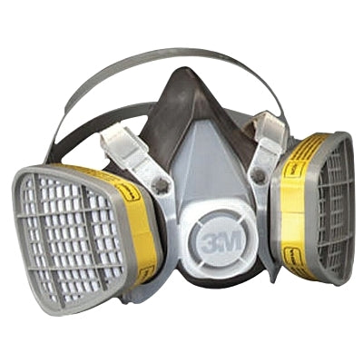 5000 Series Half Facepiece Respirators, Large, Organic Vapors/Acid Gases