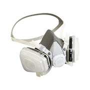 3M 5000 Series half facepiece respirator large with organic vapor P95 cartridges gray silicone cartridge respirator