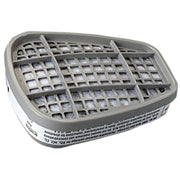 6000 Series Gas /Vapor Cartridges, Acid Gases, White