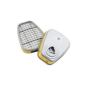 6000 Series Gas /Vapor Cartridges, Acid Gases/Organic Vapor, Yellow