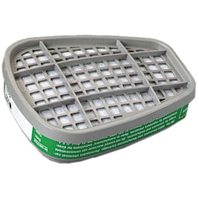 6000 Series Gas /Vapor Cartridges, Ammonia/Methylamine, Green